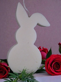 (image for) Paashaas Plat Kaars Nr 2