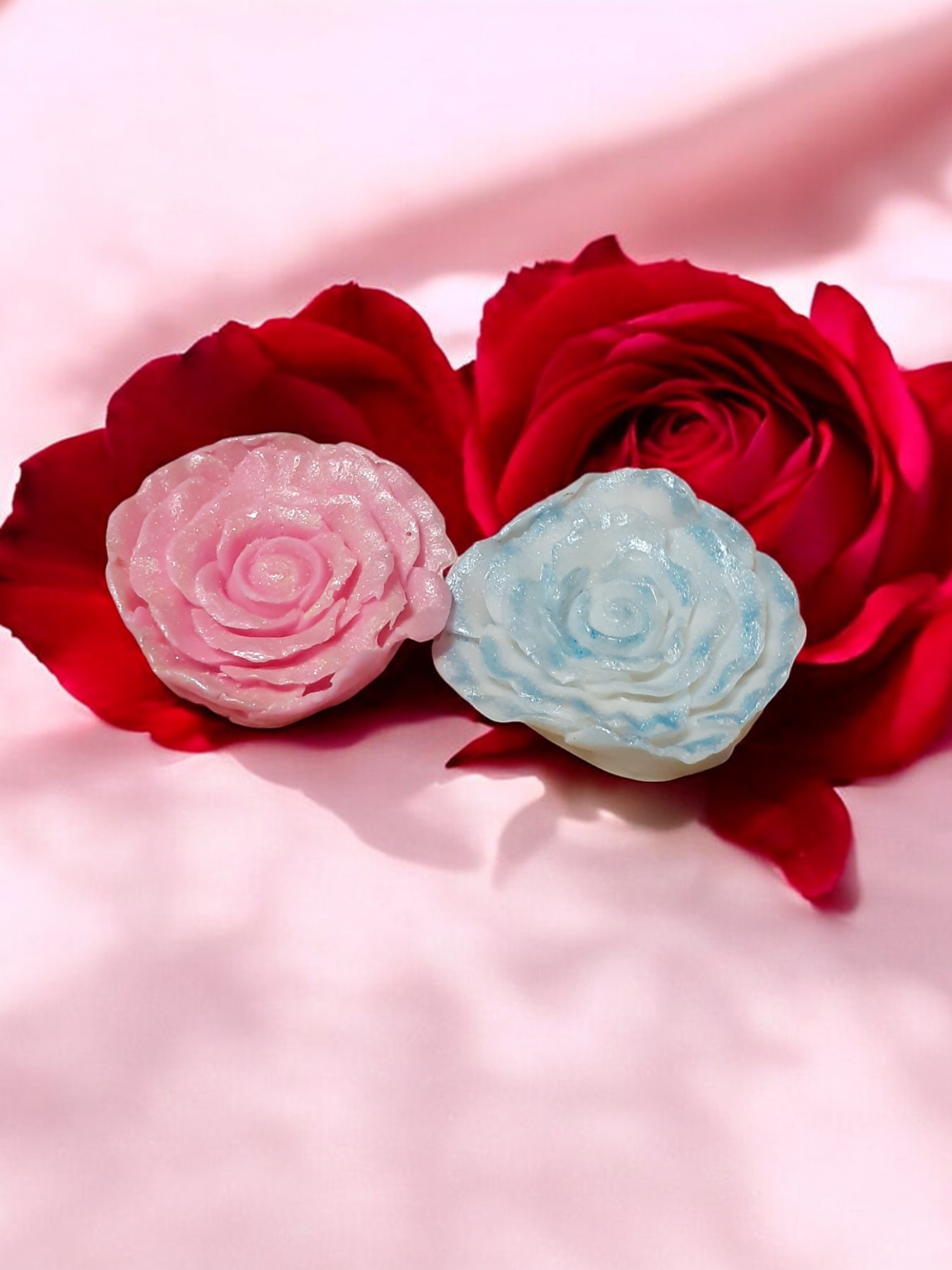 Kleine Pioenroos Zeepje met Mica Nr 1 (image for) Kleine Pioenroos Zeepje met Mica Nr 1