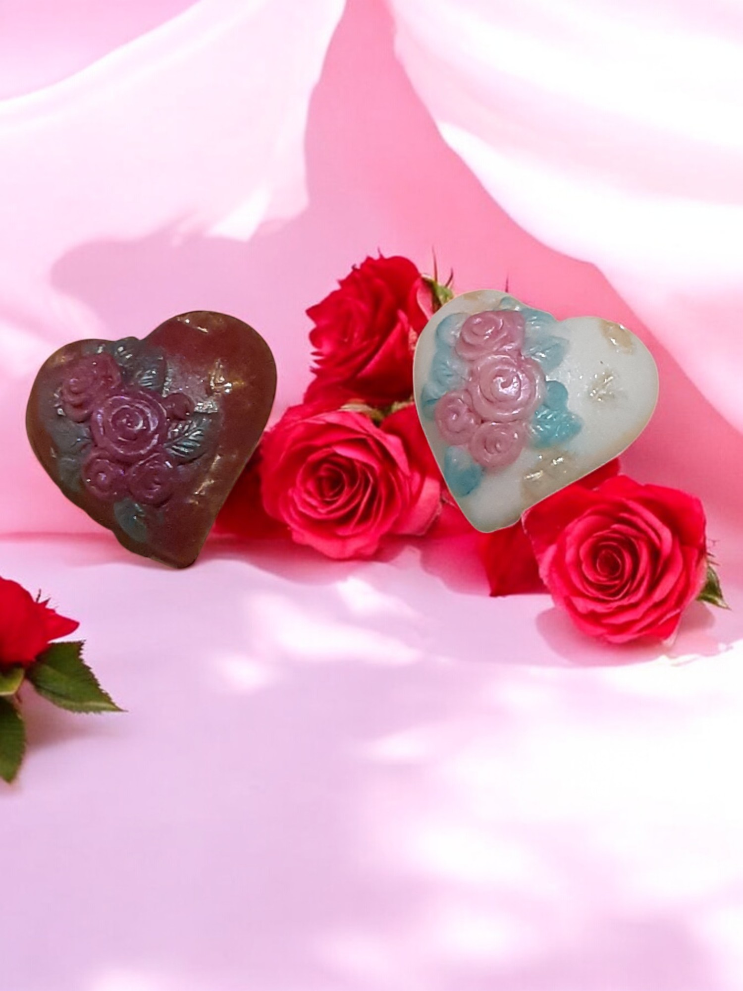 Hartje met Rozen Dik Zeepje met Mica (image for) Hartje met Rozen Dik Zeepje met Mica