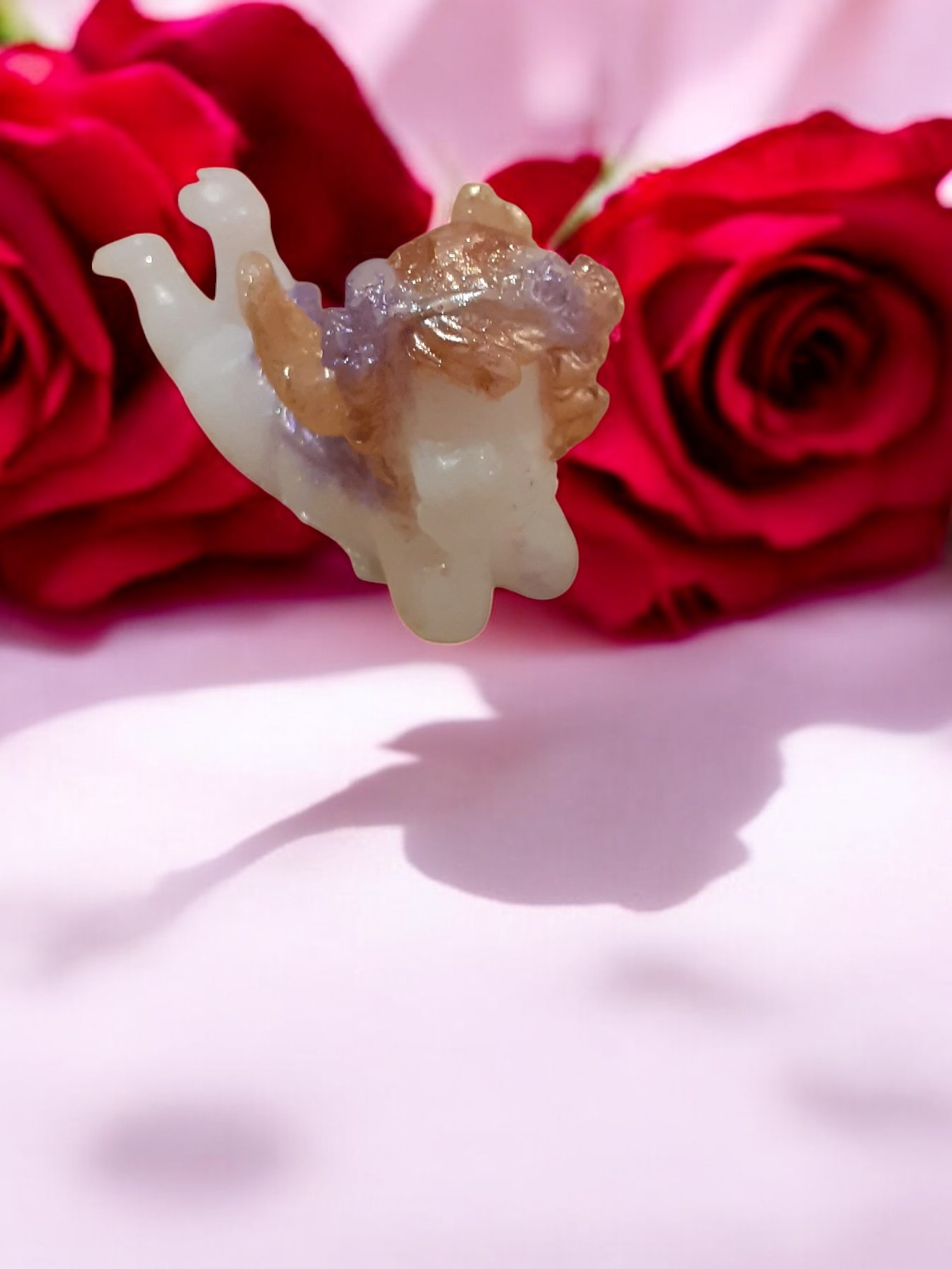 Engelen Meisje op de Buik Zeepje met Mica (image for) Engelen Meisje op de Buik Zeepje met Mica