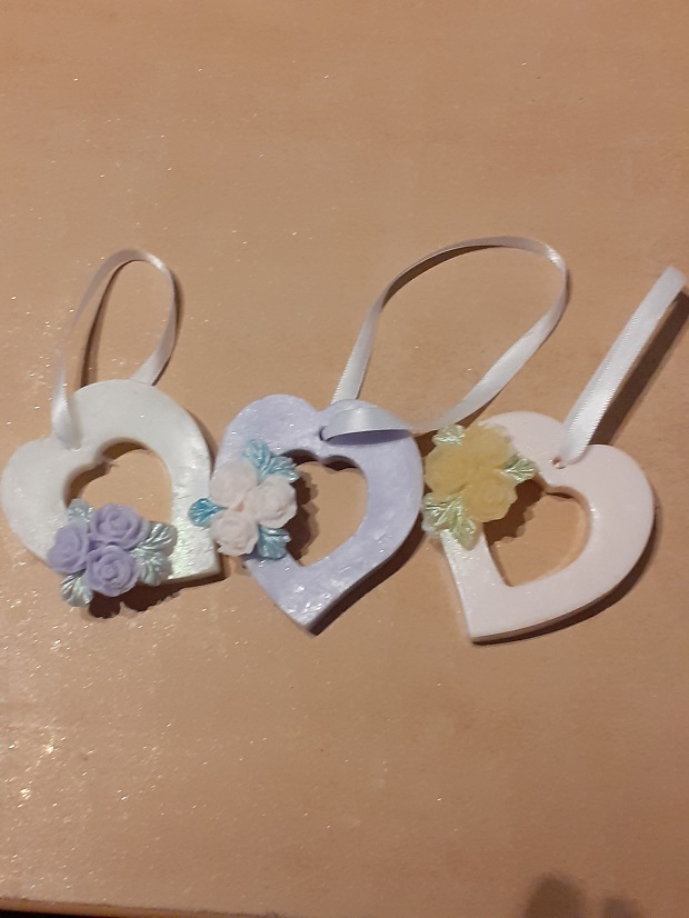 (image for) Zeepketting Lente Liefde met Mica