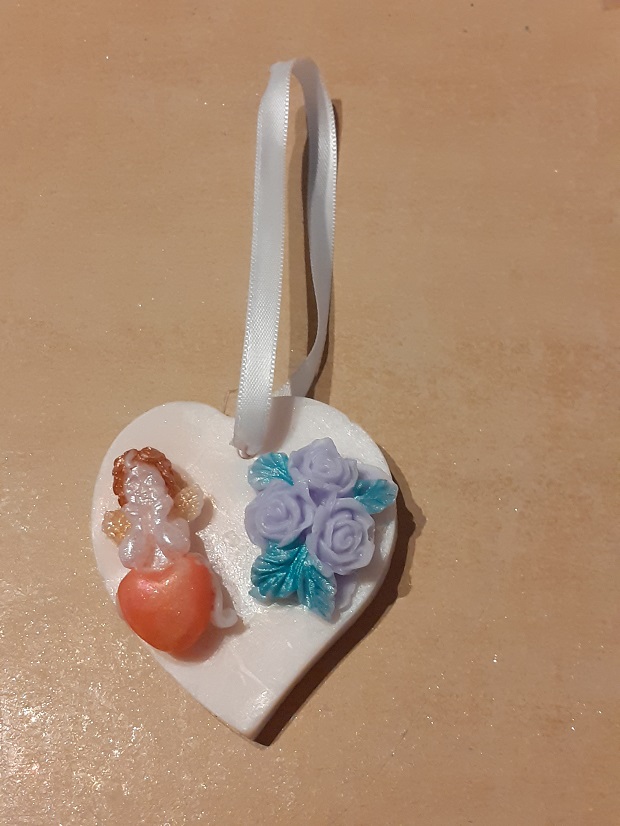 (image for) Zeepketting Liefdevolle Engel met Mica