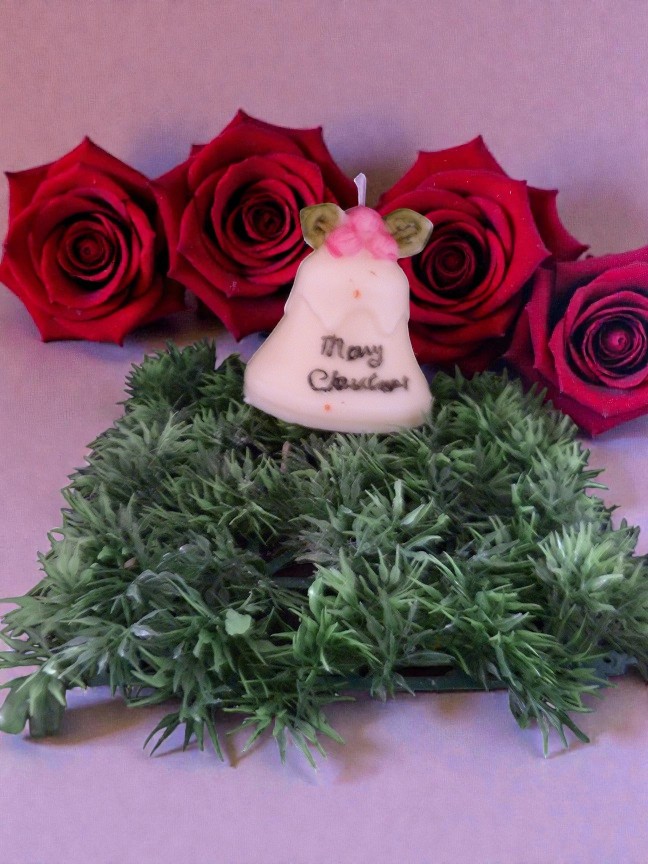 (image for) Ei met Konijnenoren Kaars Nr 1