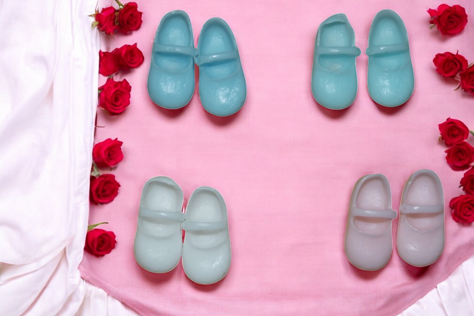 (image for) Kleine Baby Schoentjes Zeepjes 1 Paar