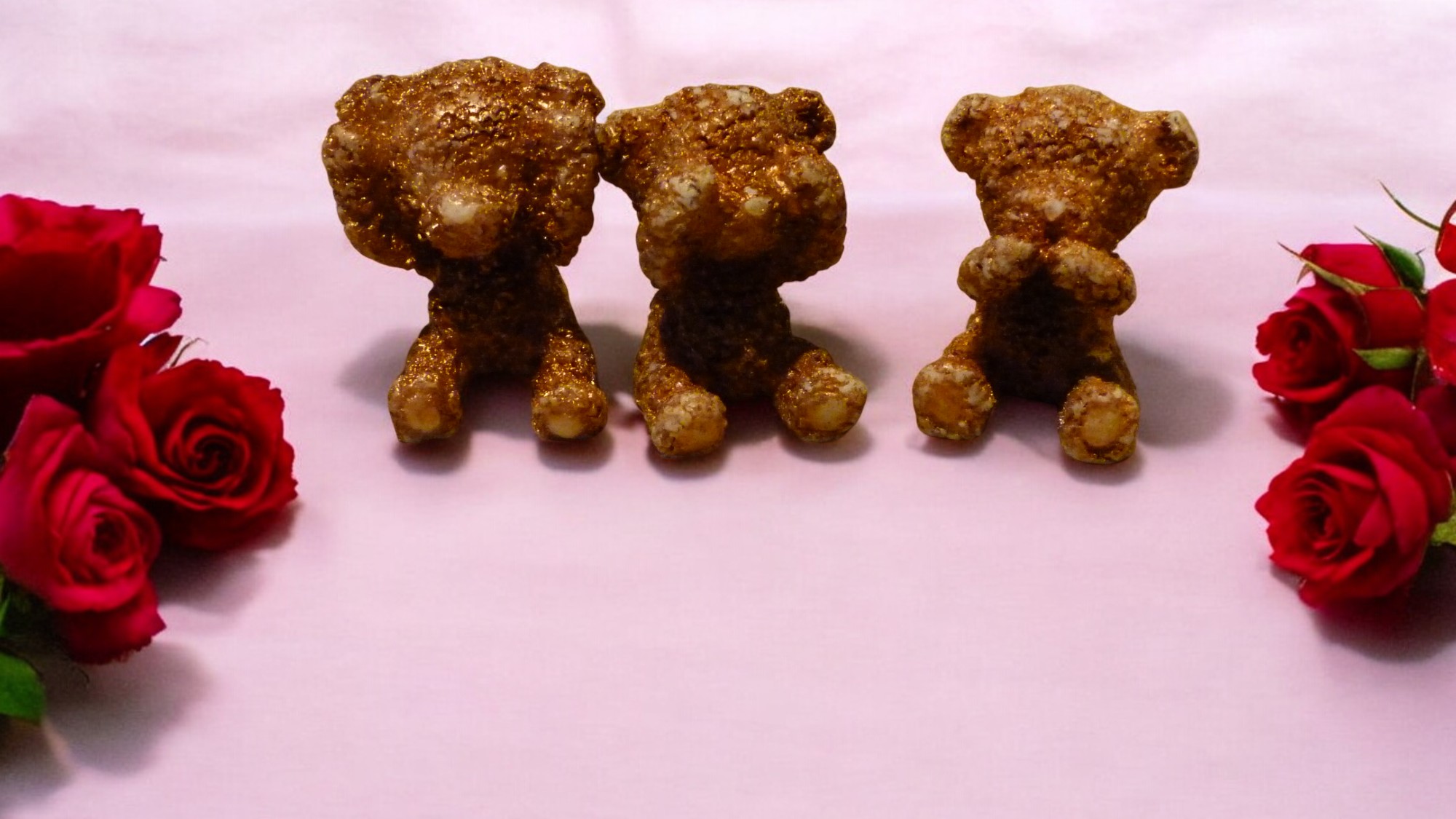 (image for) Horen, Zien en Zwijgen Beertjes Zeepjes met Mica