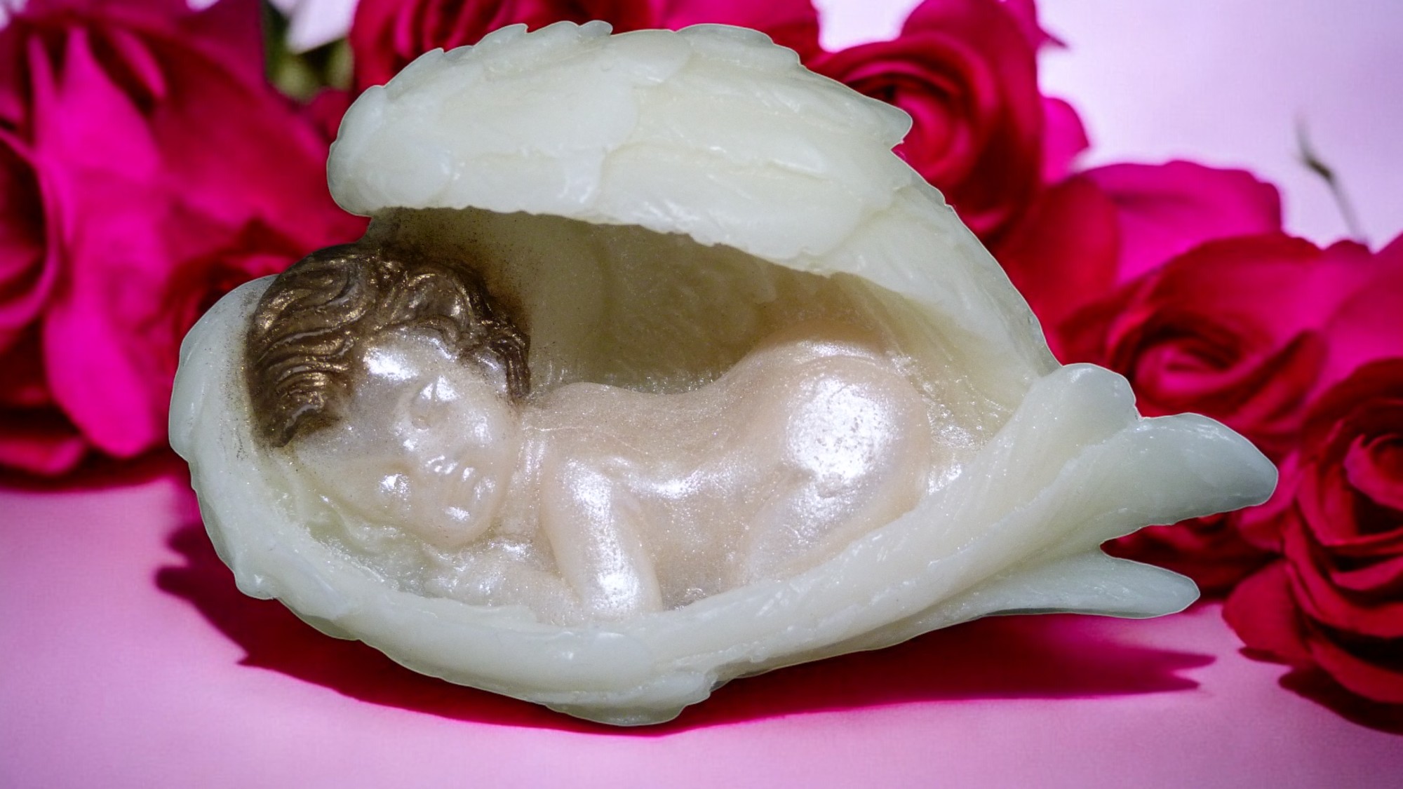 Engel in Vleugels Zeepje met Mica (image for) Engel in Vleugels Zeepje met Mica