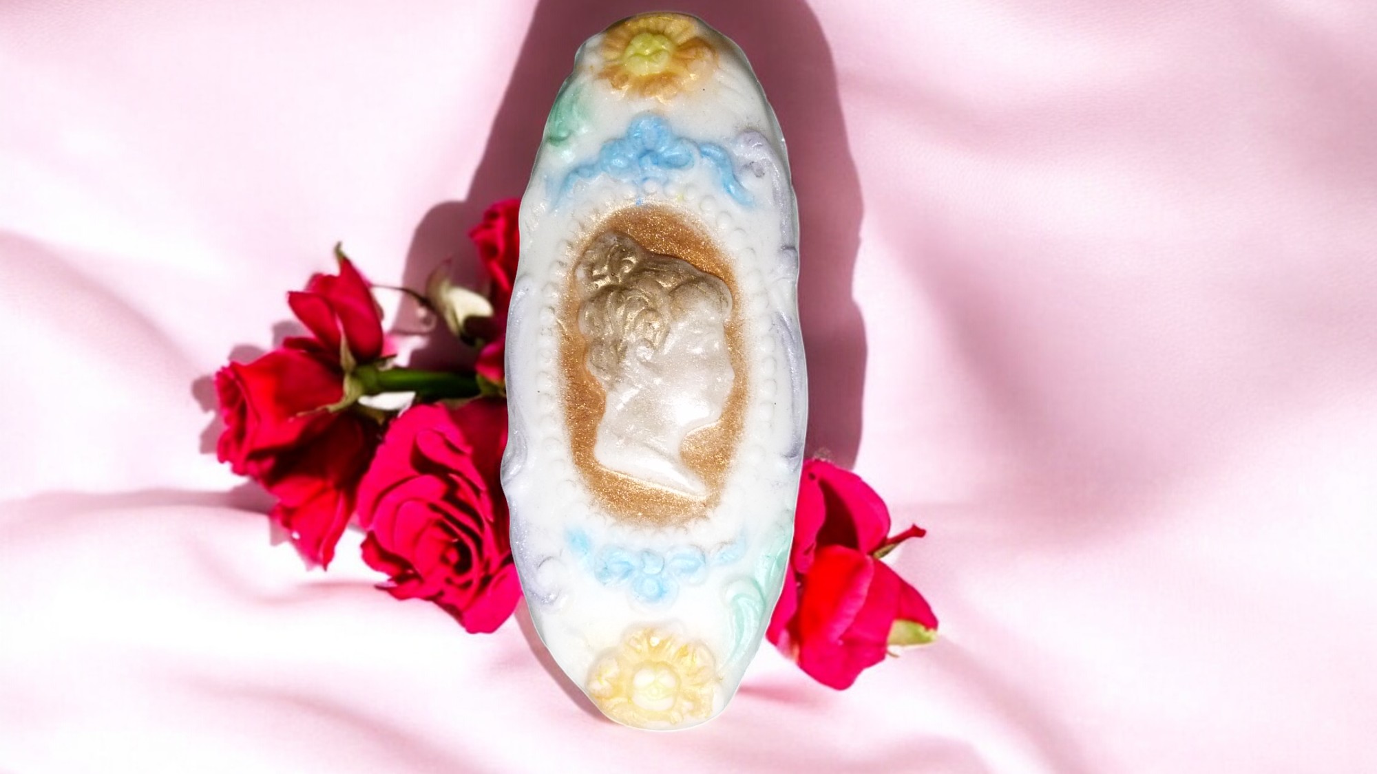 (image for) Camee Ovaal Zeepje met Mica