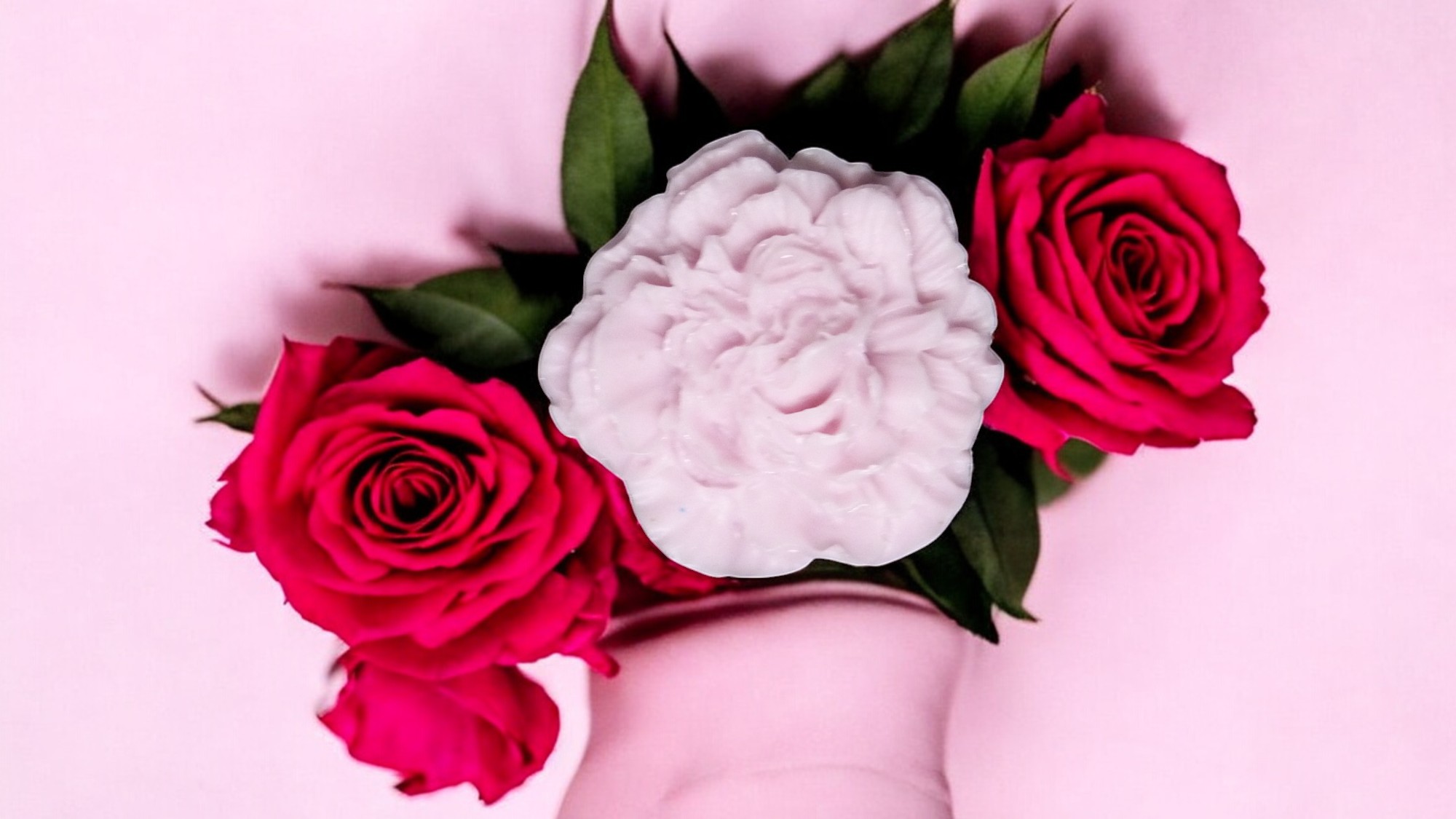 (image for) Kleine Pioenroosjes Zeepjes Setje van 3