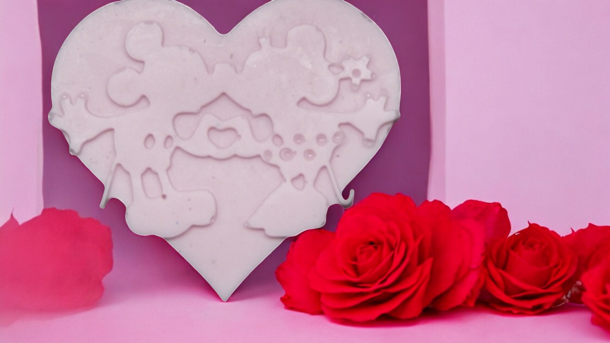 (image for) Mickey en Minie op een Hart Zeepje