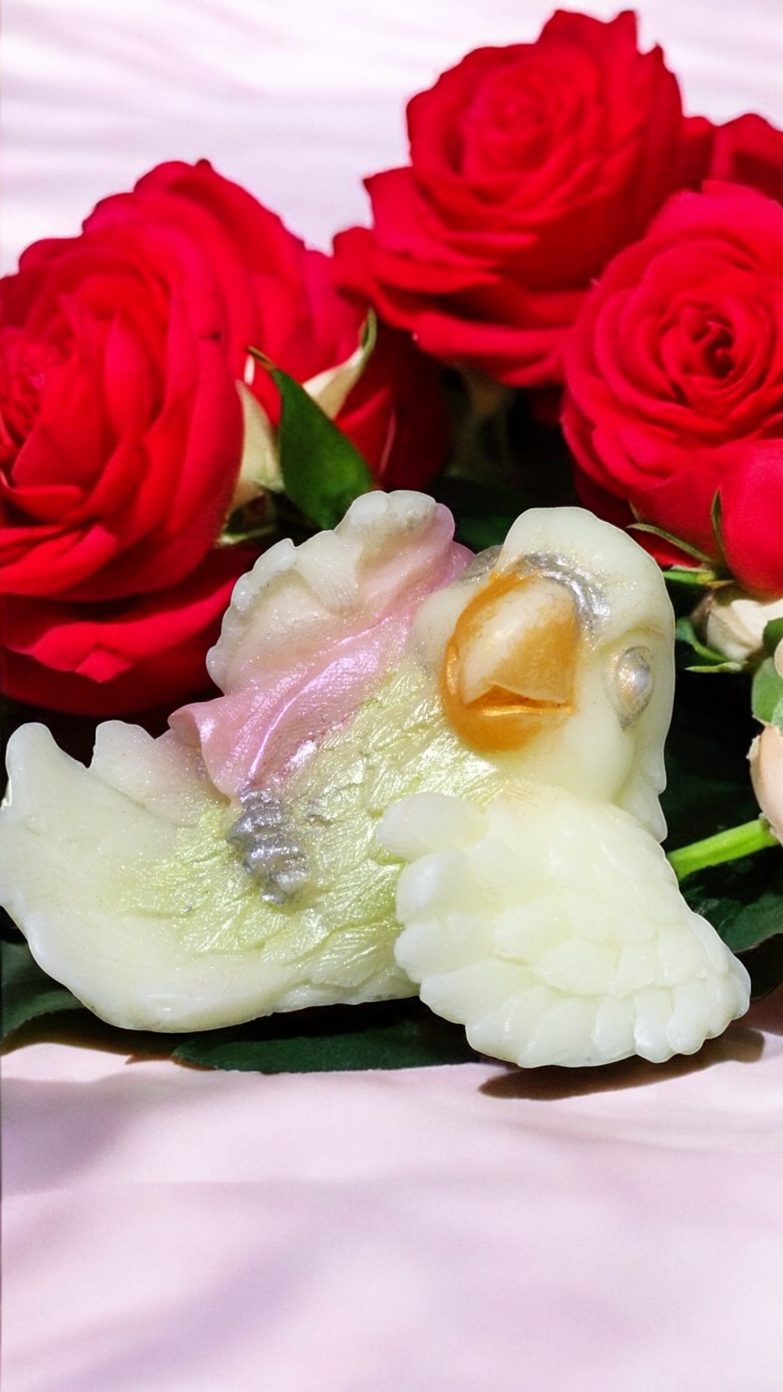 (image for) Papegaai met Doek Zeepje met Mica