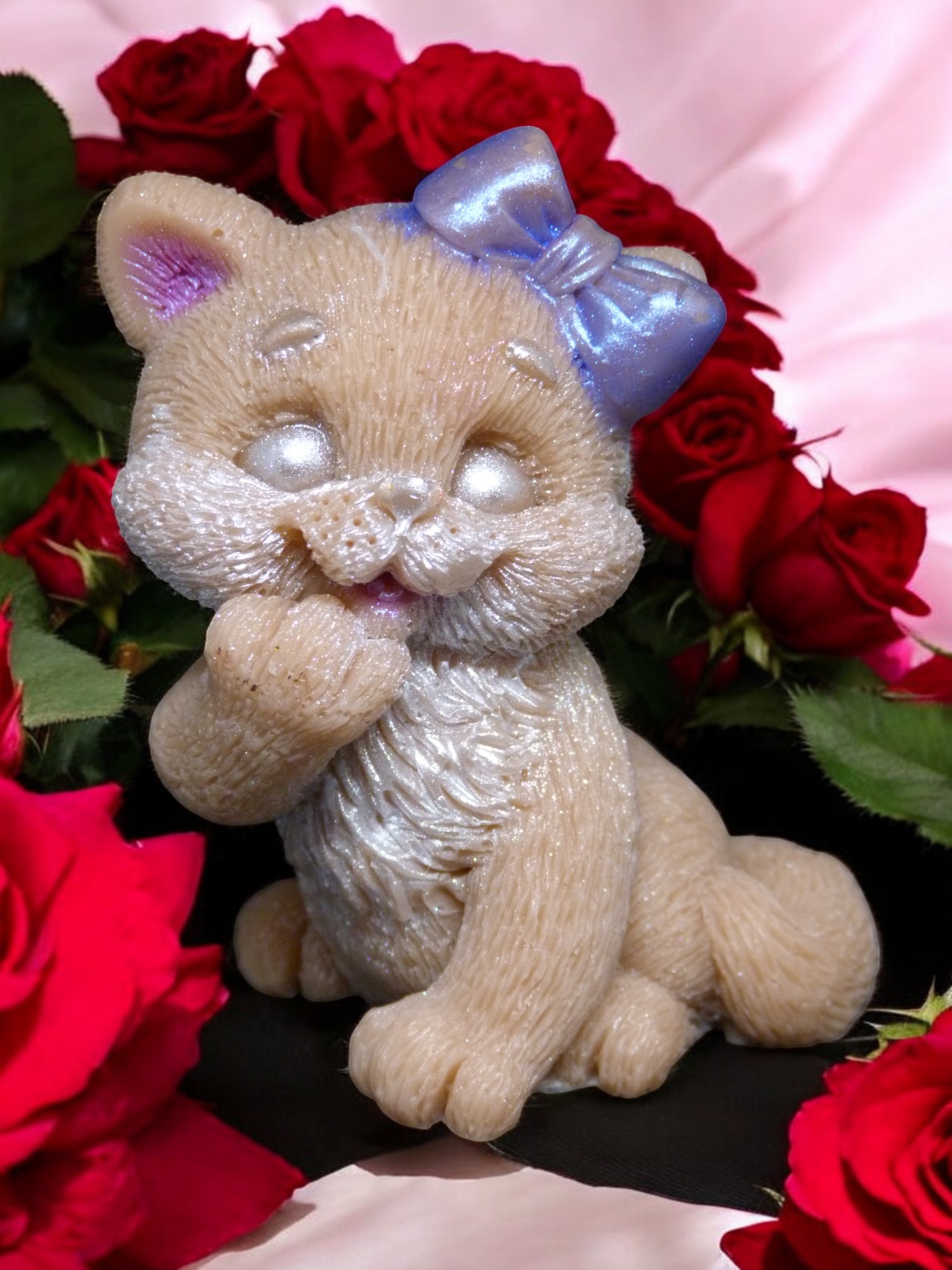 (image for) Kat met Strik Zeepje met Mica