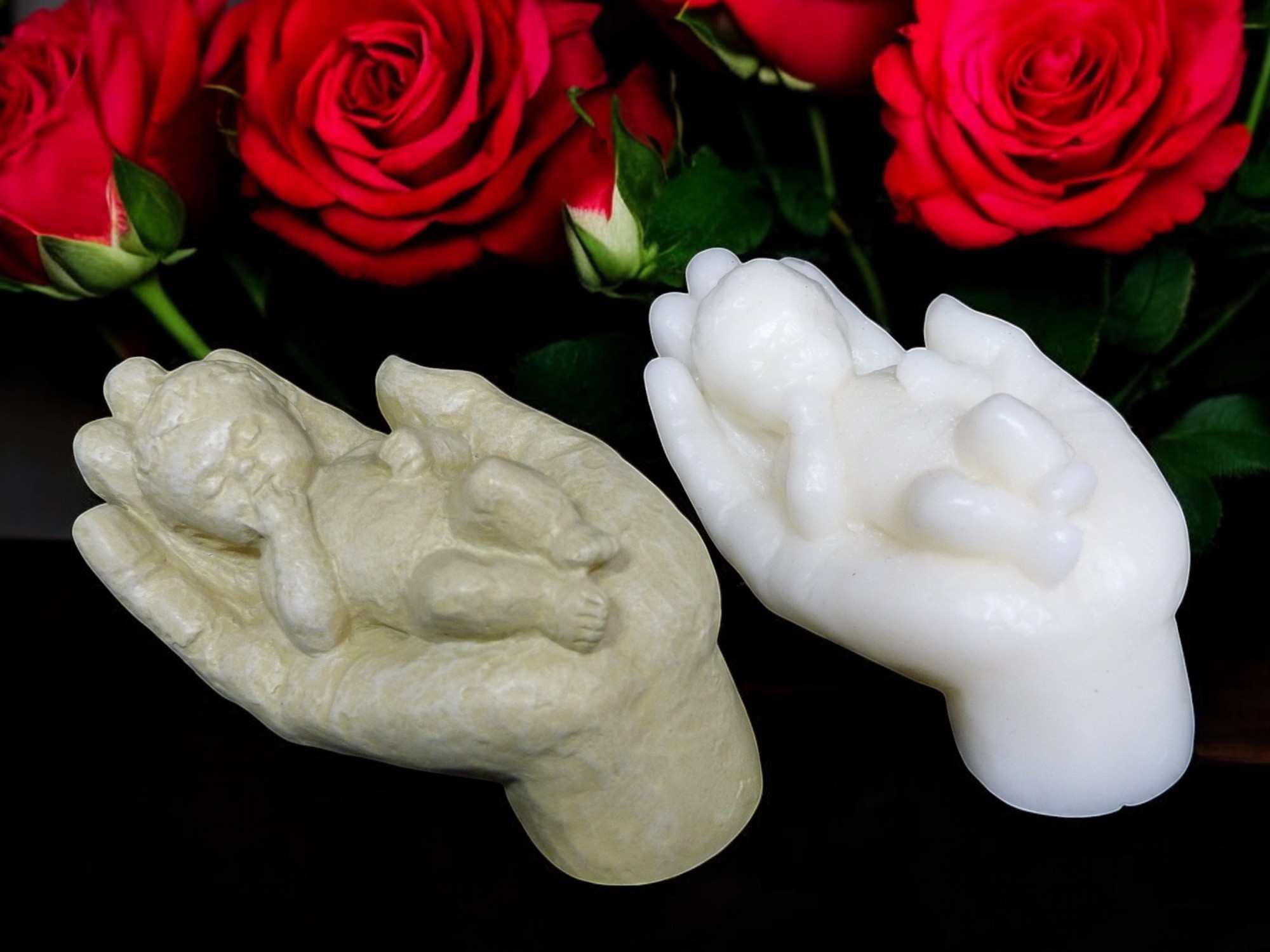 Baby in Hand Zeepje (eigen creatie) (image for) Baby in Hand Zeepje (eigen creatie)