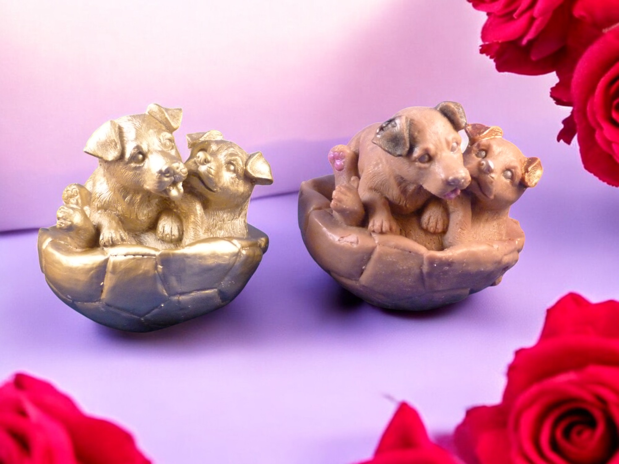 (image for) Jackrussellterriër op een Bal Zeepje met Mica (eigen creatie)