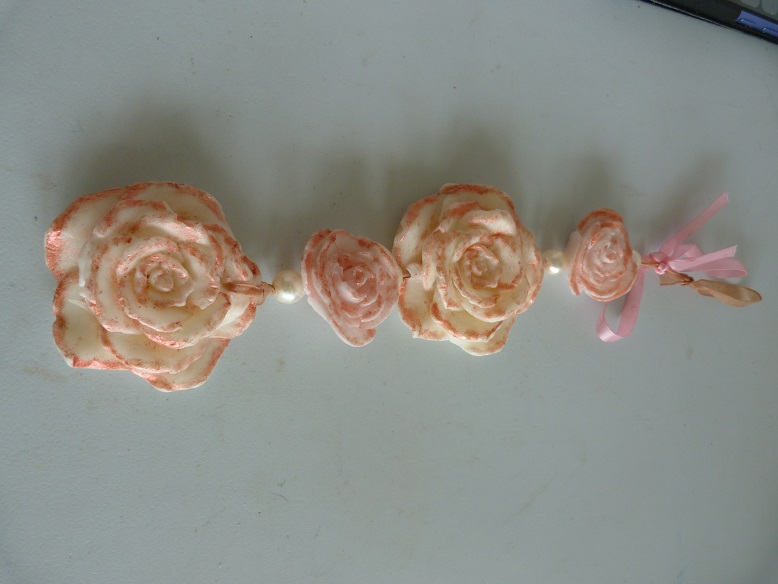 (image for) Zeepketting Rozenpracht met Mica