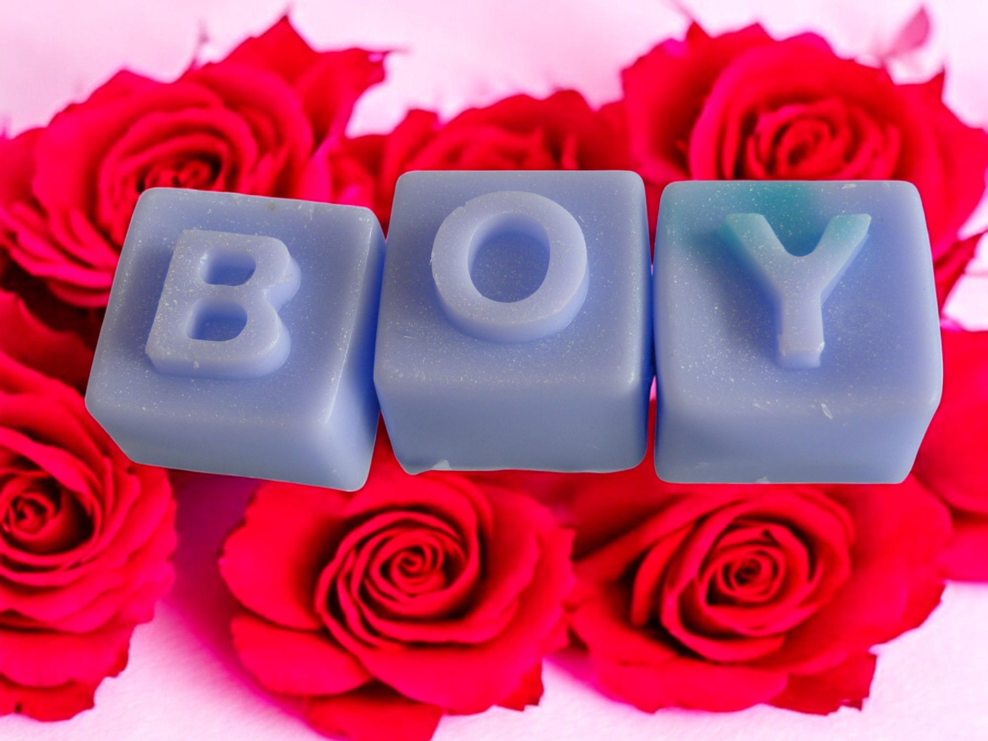(image for) Letterbloken met de Tekst Boy Zeepjes