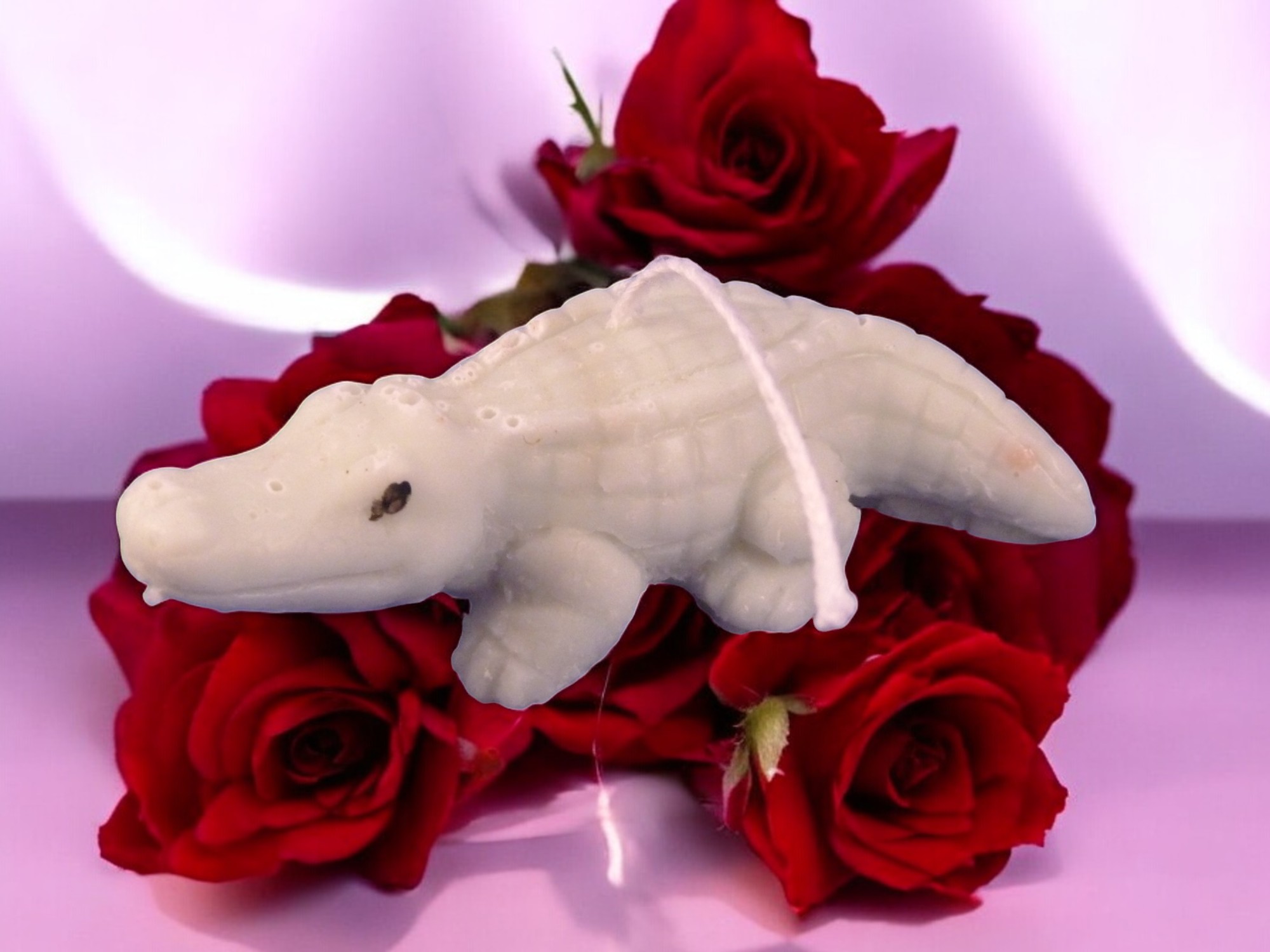 Krokodil Kaars (image for) Krokodil Kaars