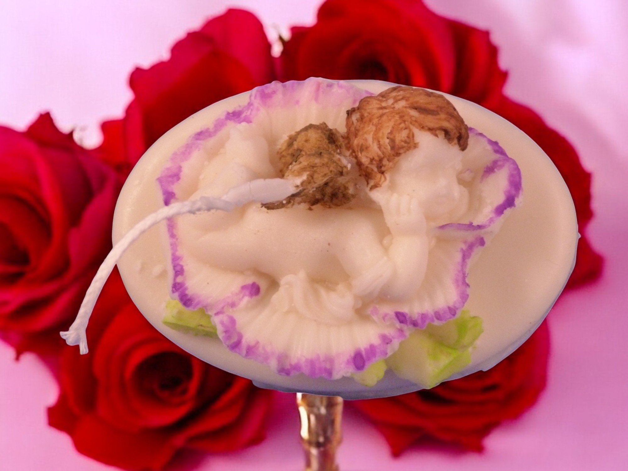 (image for) Engel in een Bloem Kaars