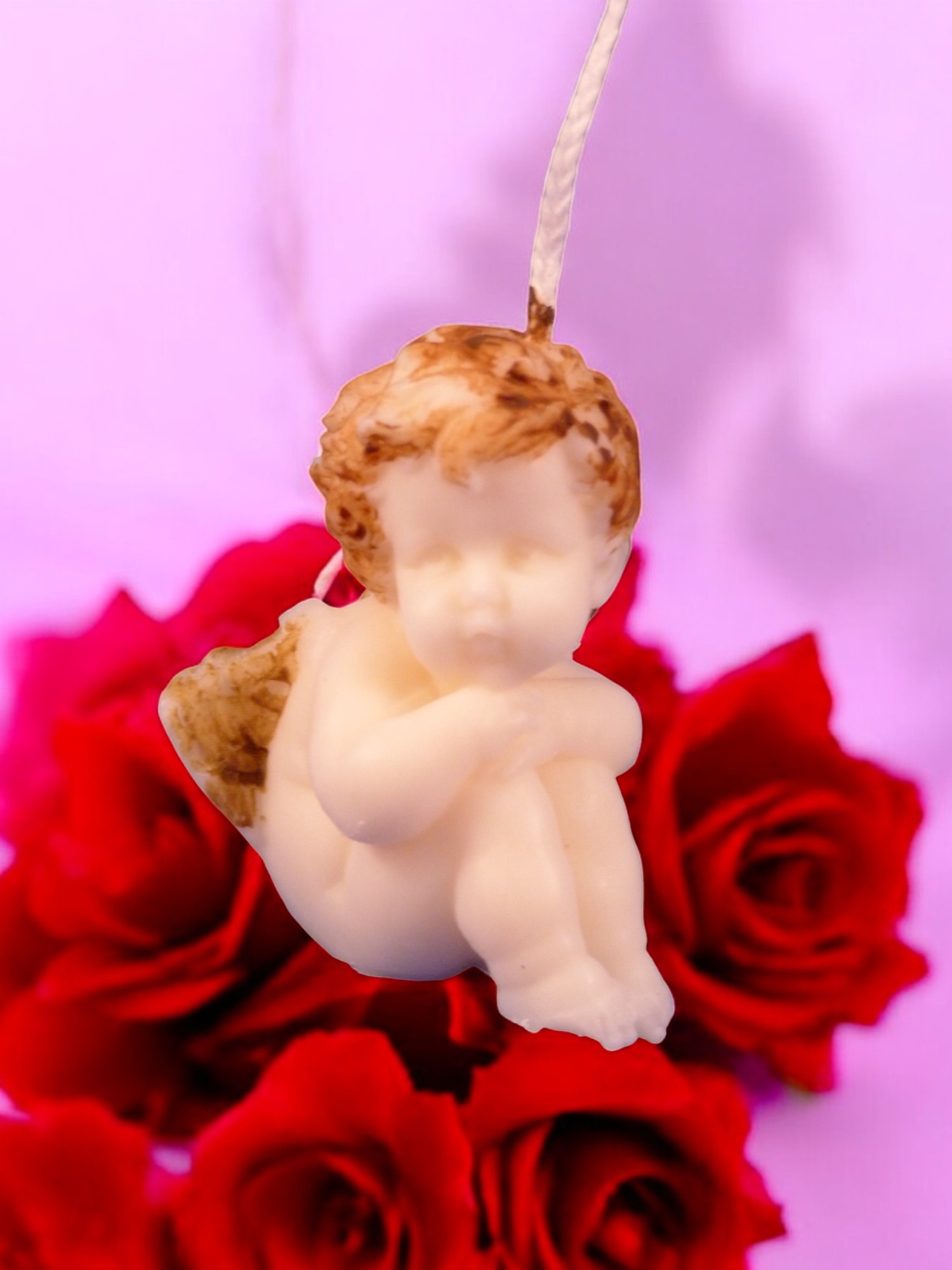 Zittende Engel Kaars (image for) Zittende Engel Kaars