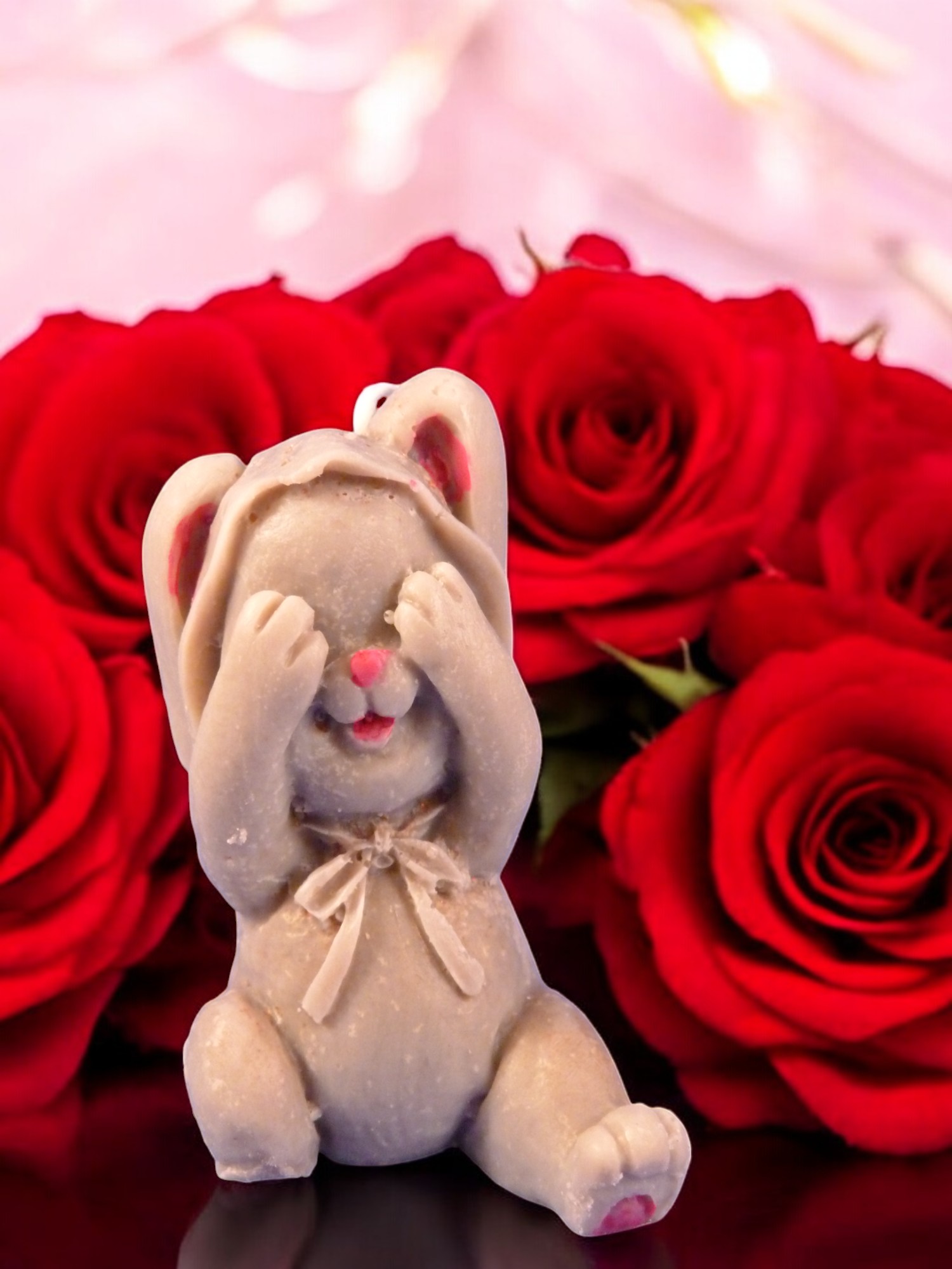 (image for) Hondje in Konijnenpak Kaars