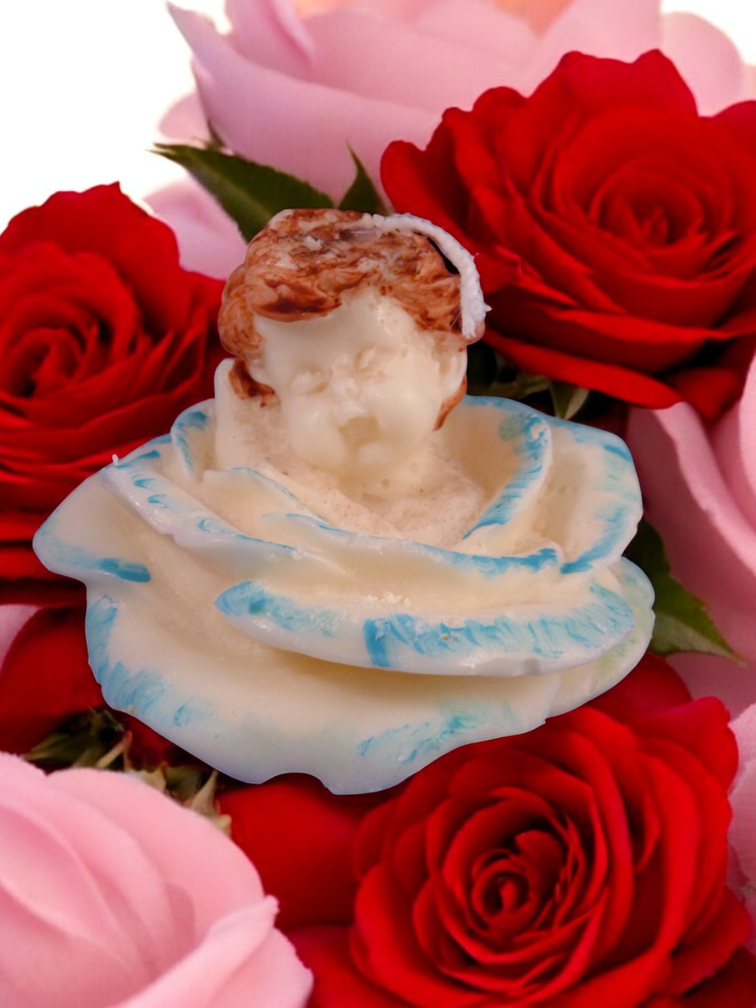 Engel in een Roos Kaars Groot (image for) Engel in een Roos Kaars Groot