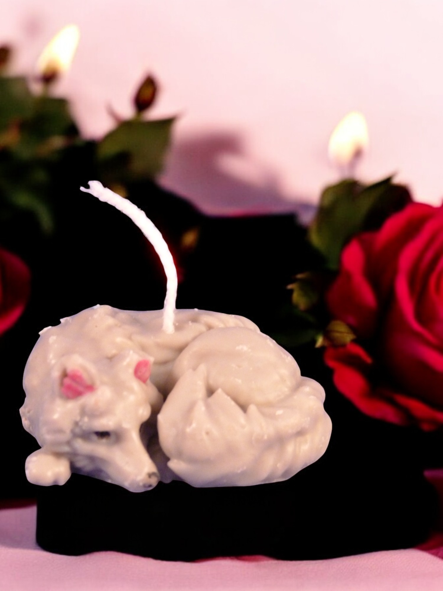 Slapende Wolf Kaars (image for) Slapende Wolf Kaars