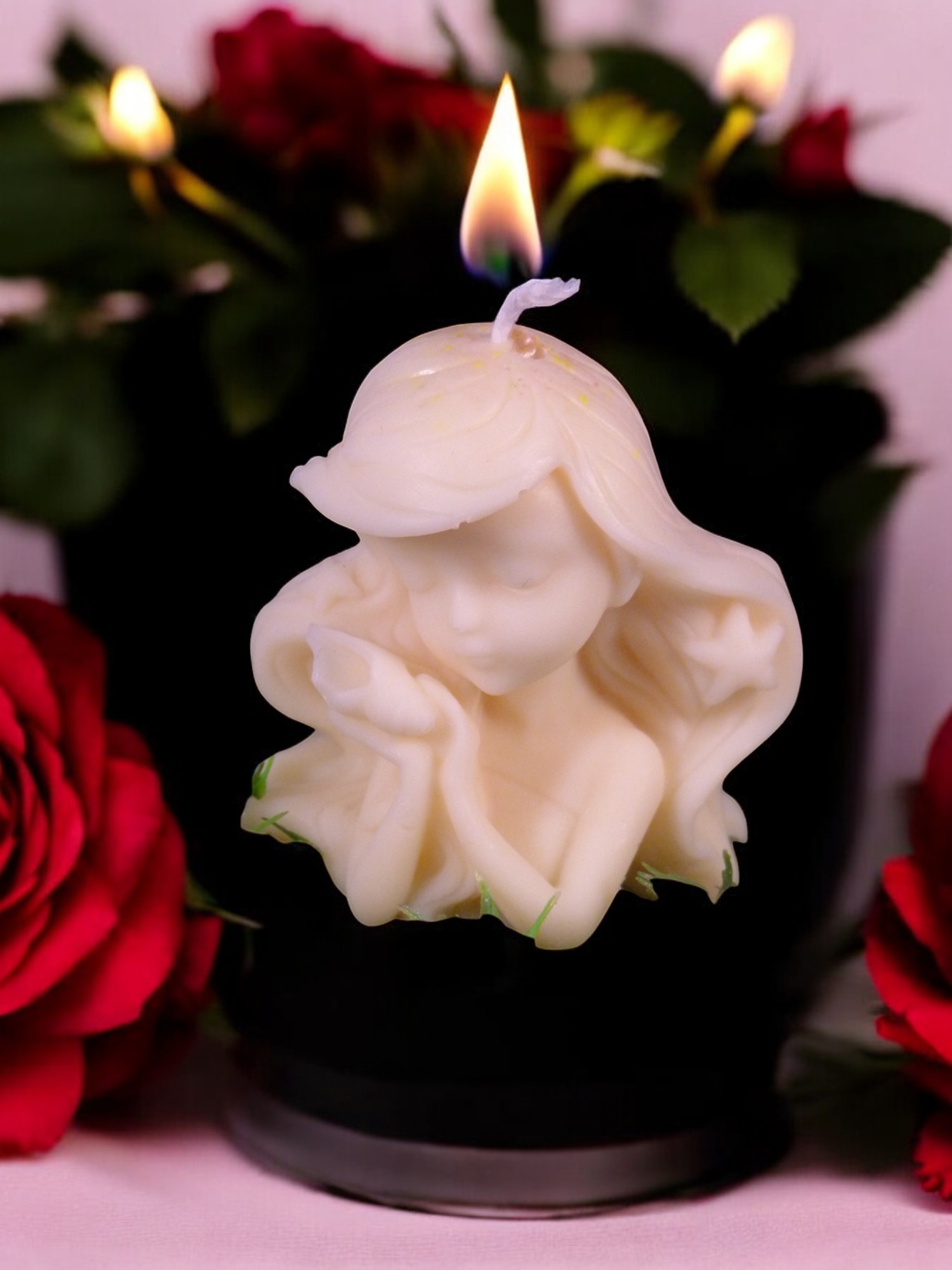 (image for) Zeemeermin Prinses met Schelp Kaars