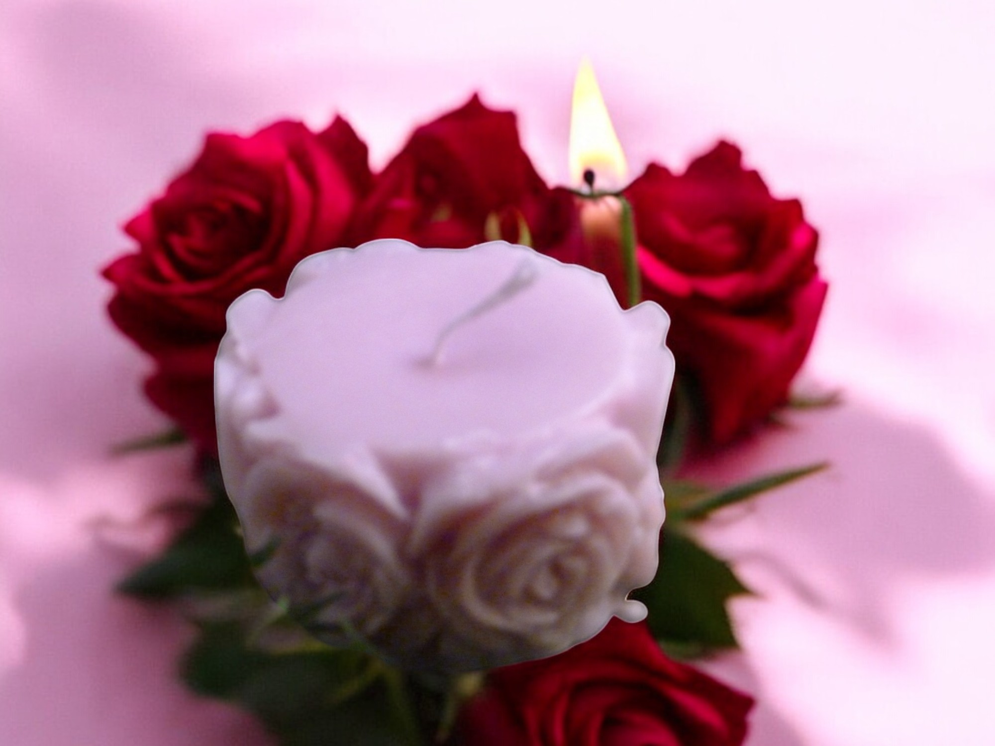 (image for) Rondje met Rozen Kaars