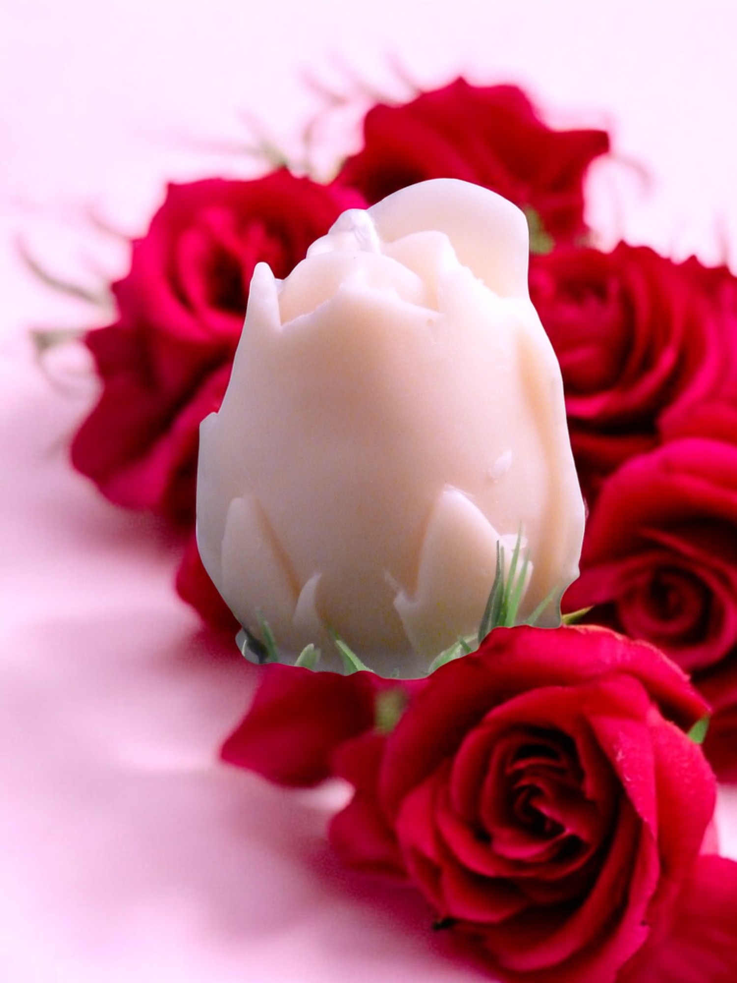 (image for) Rozen Knop Kaars