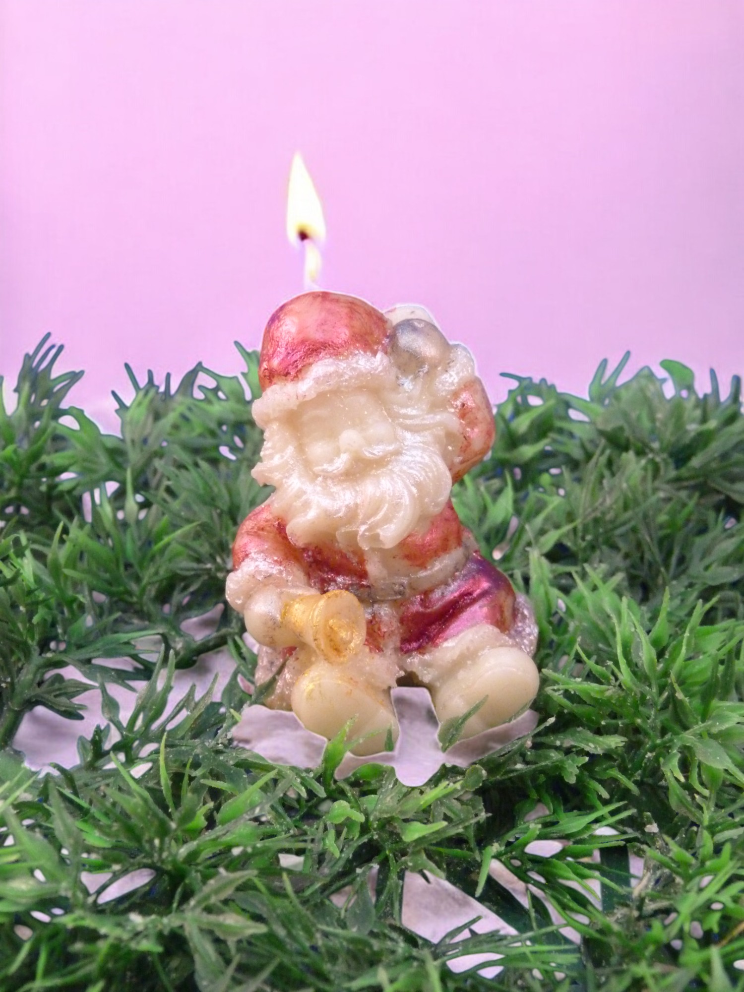 (image for) Kerstman 3D Zeepje met Mica