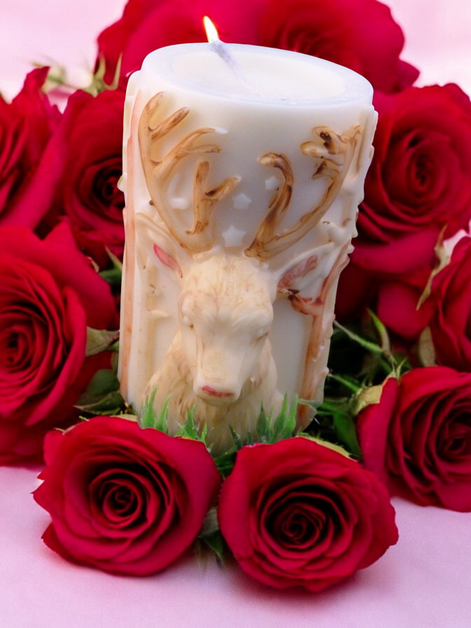 Kaars met Hert (image for) Kaars met Hert