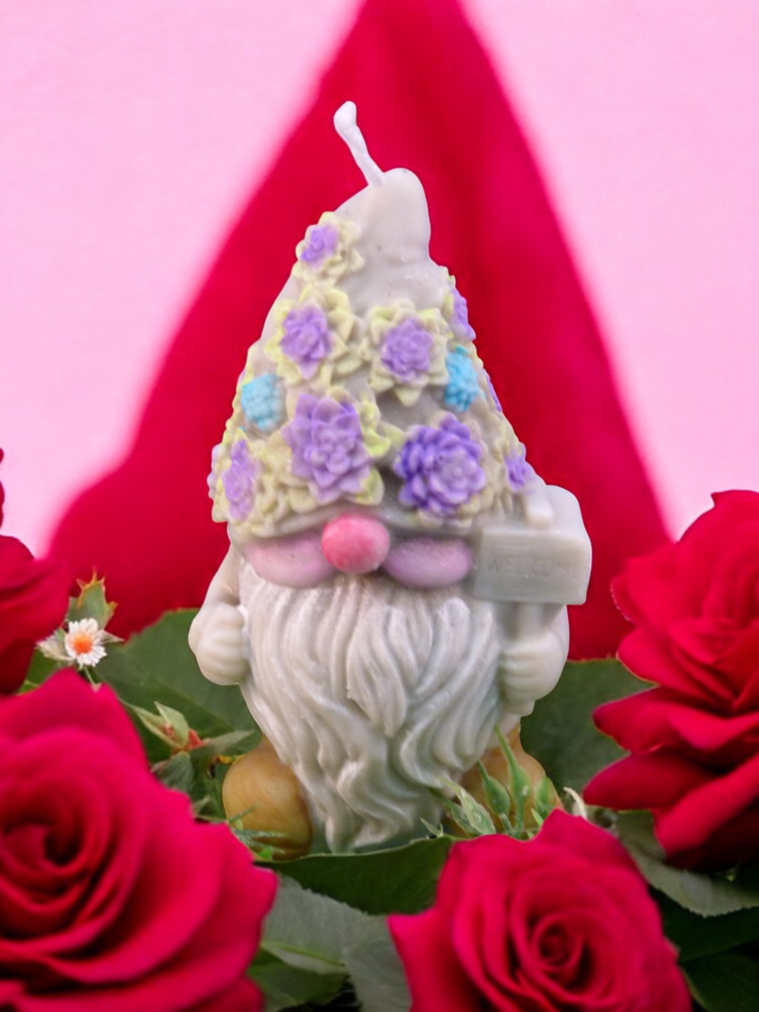 Rozen Gnoom Kaars (image for) Rozen Gnoom Kaars