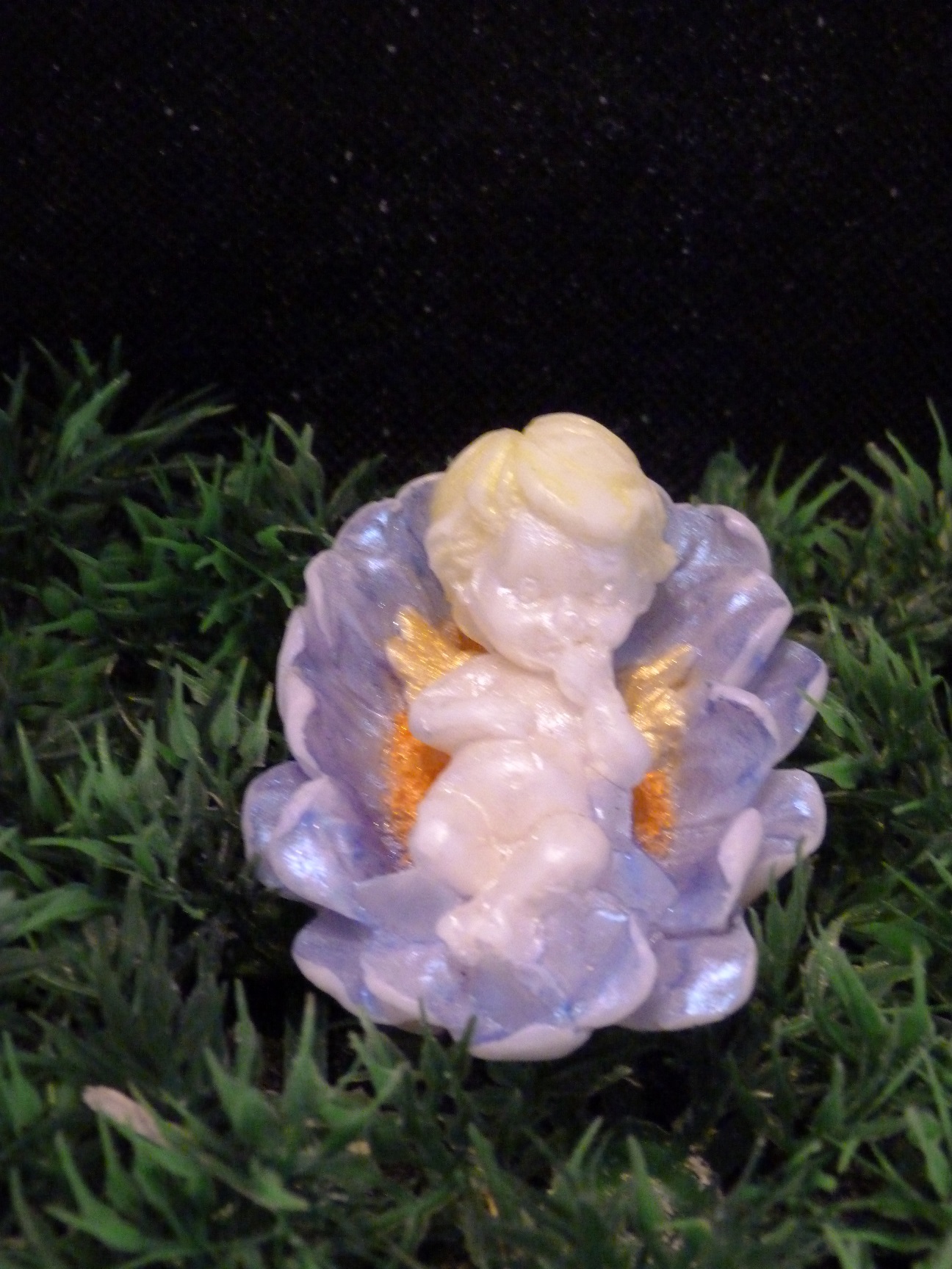 (image for) Engel in een Bloem Zeepje met Mica