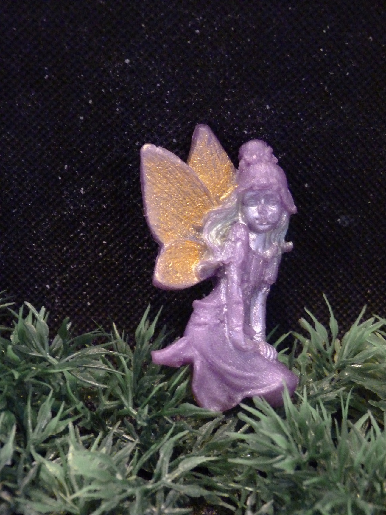 (image for) Platte Herfst Fee Zeepje met Mica