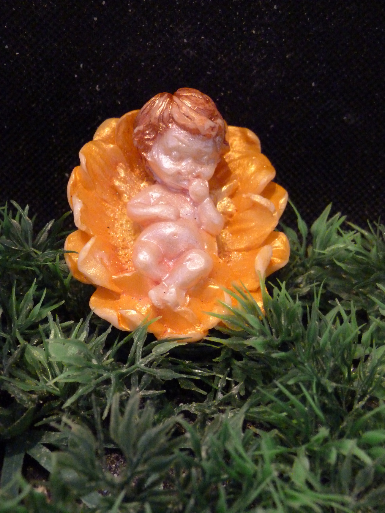 (image for) Engel in een Bloem Zeepje met Mica