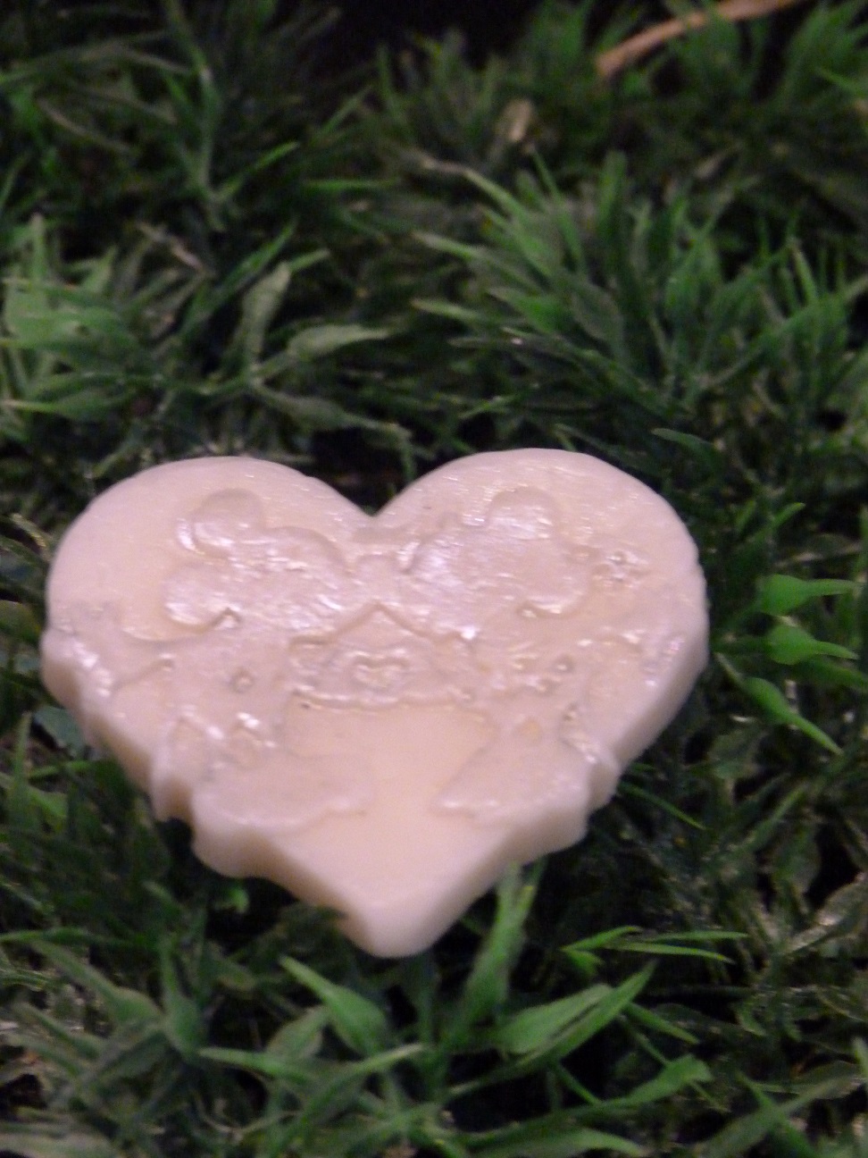 (image for) Mickey en Minnie op een Hart Zeepje met Mica