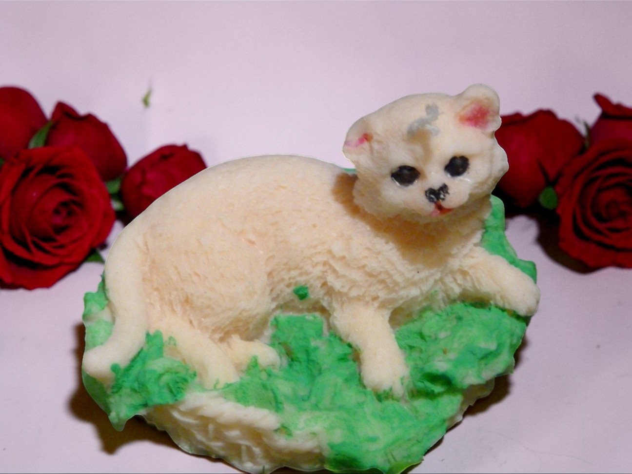 (image for) Kat in Mand Kaars