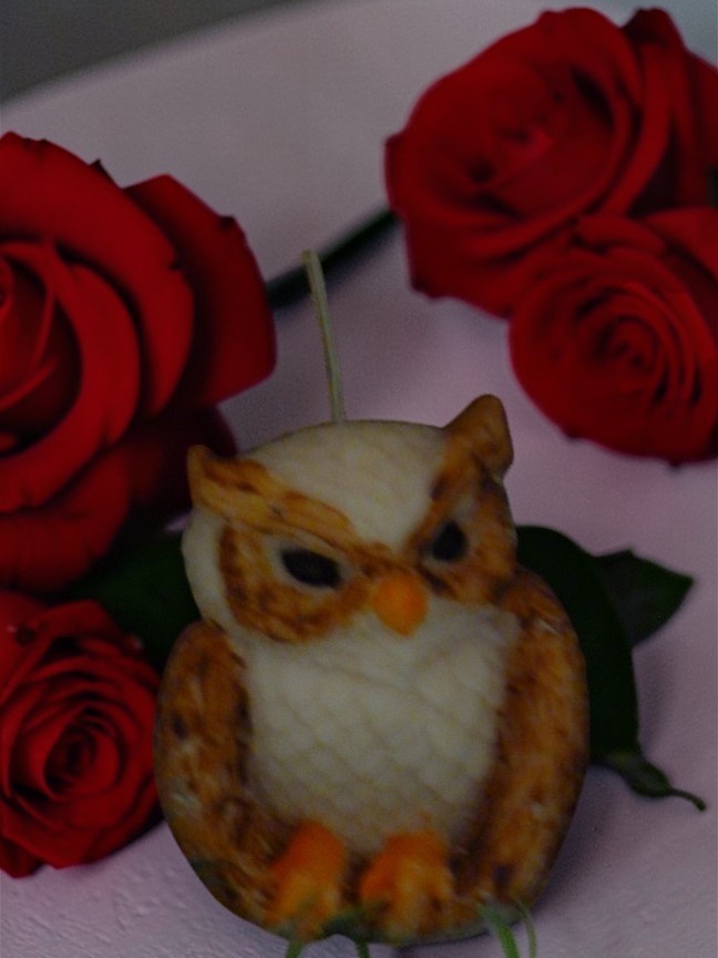 Uil met Vleugels onder Hem Kaars (image for) Uil met Vleugels onder Hem Kaars