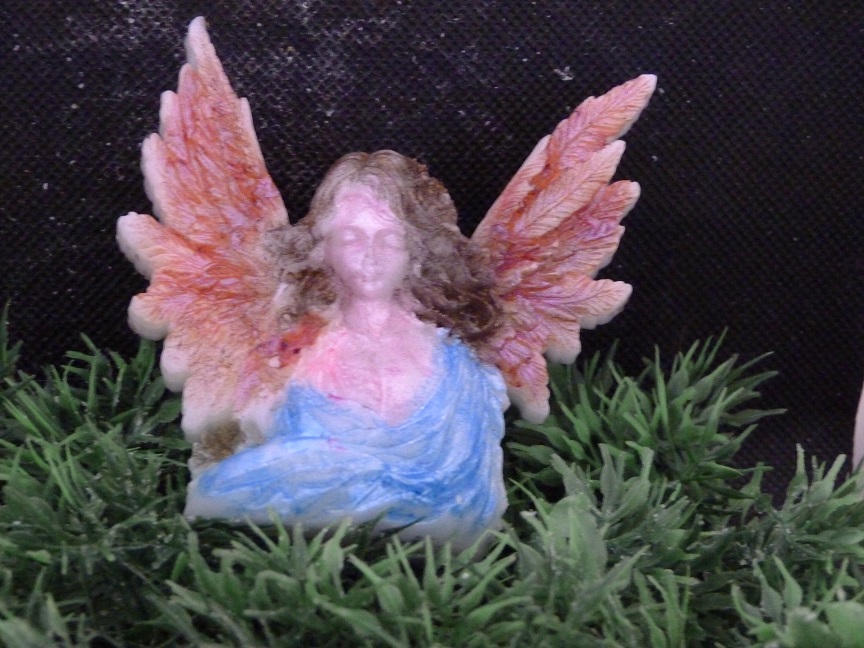 (image for) Grote Platte Fee Zeepje met Mica