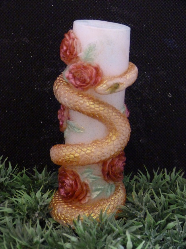 (image for) Pilaar met Slang en Rozen Zeepje met Mica