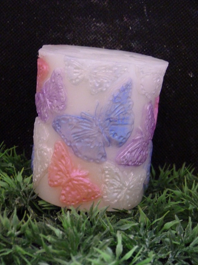 (image for) Cilinder met Vlinders Zeepje met Mica