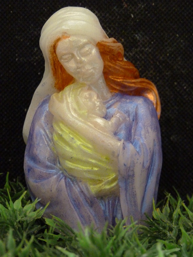 (image for) Moeder met Baby Zeepje met Mica