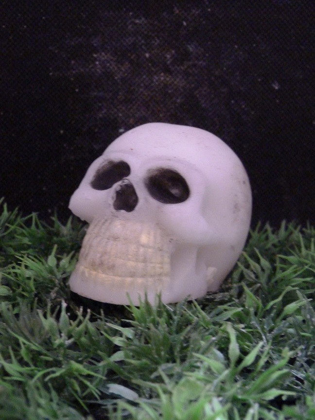 (image for) Kleine Schedel Zeepje met Mica