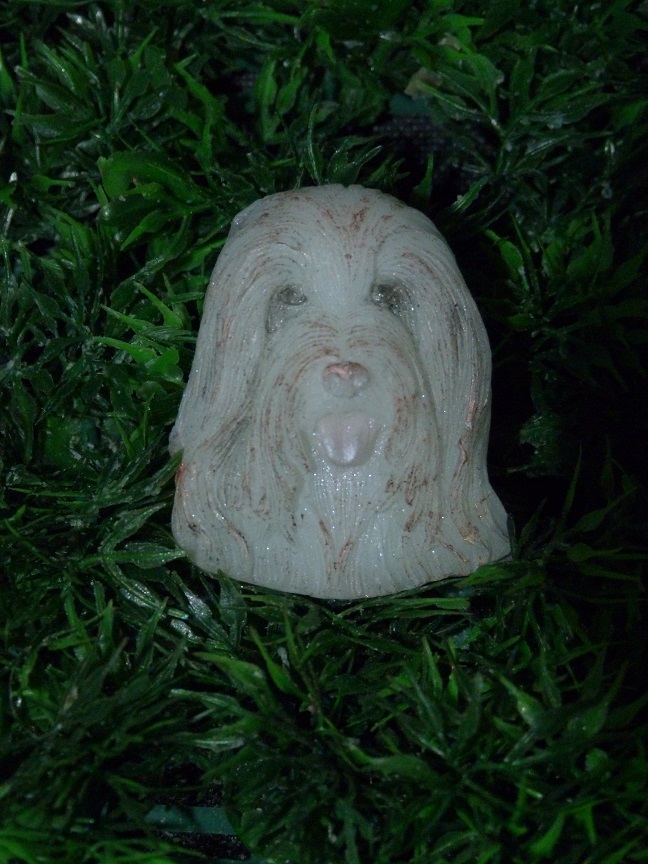 (image for) Schapendoes Zeepje met Mica Plat