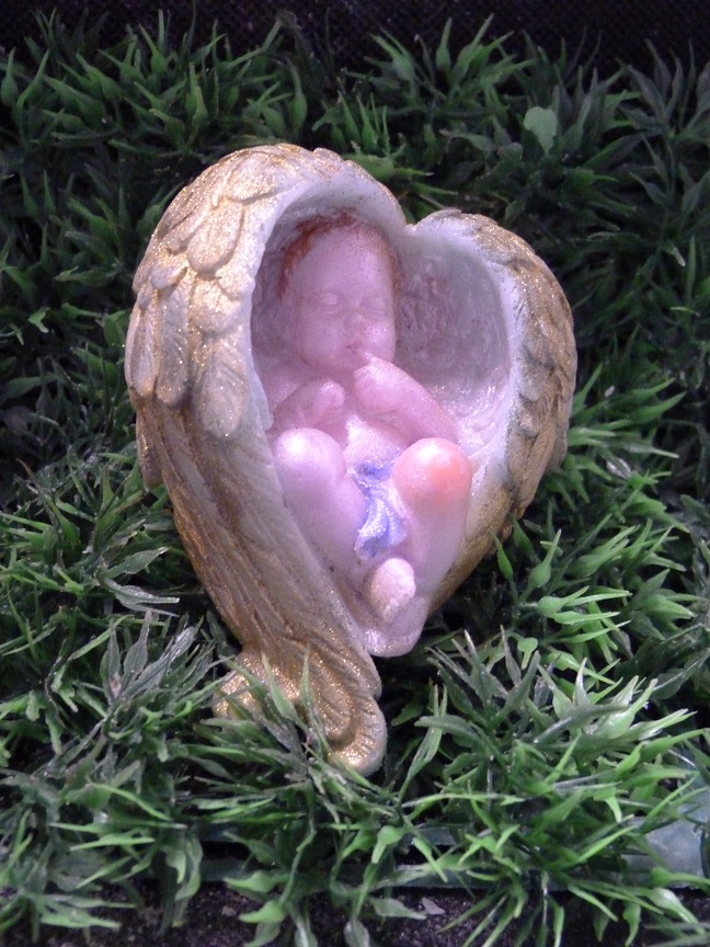 (image for) Baby in Vleugels Zeepje met Mica Nr 3