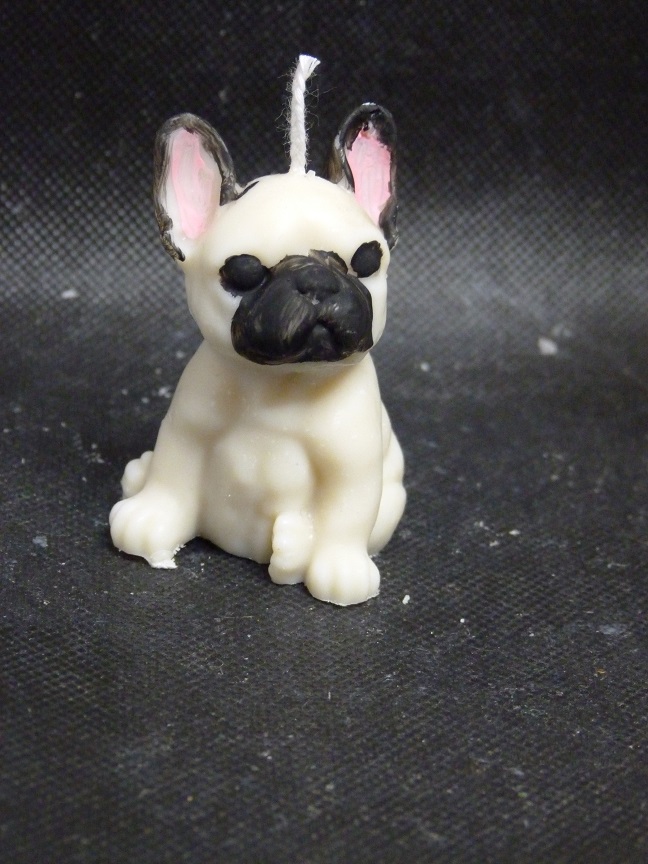 (image for) Franse Buldog Kaars Groot