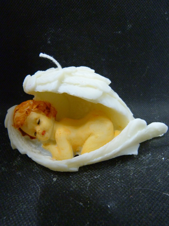 (image for) engel in vleugels kaars