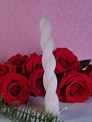 (image for) Gedraaide Diner Kaars