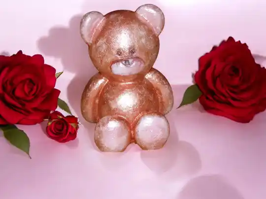 Cartoon Beertje Zeepje met Mica (image for) Cartoon Beertje Zeepje met Mica