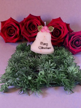 (image for) 3D Kerstklok Kaars