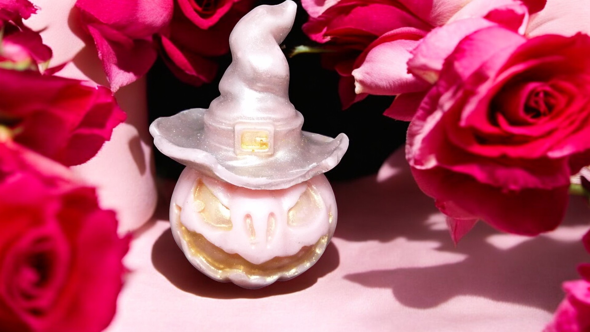 (image for) Pompoen met een Hoed Zeepje met Mica